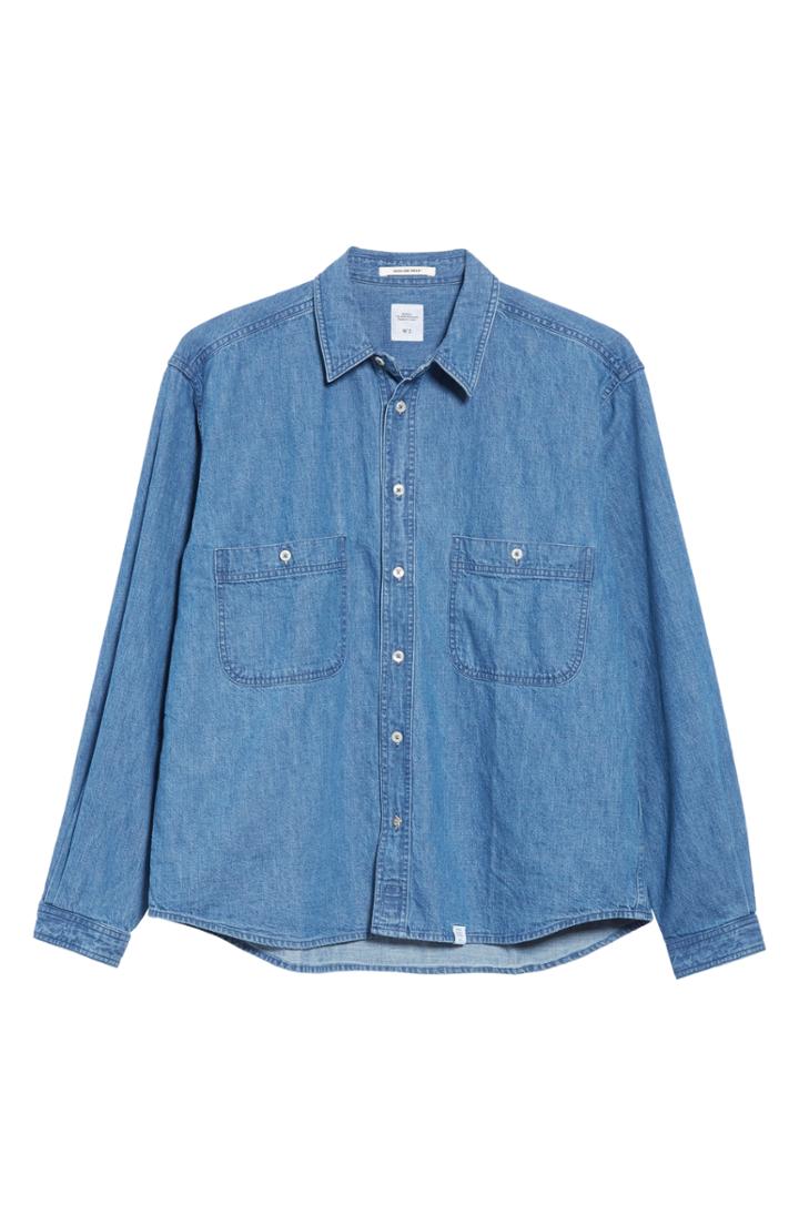 Men's Bedwin & The Heartbreakers Marshall Denim Shirt - Blue