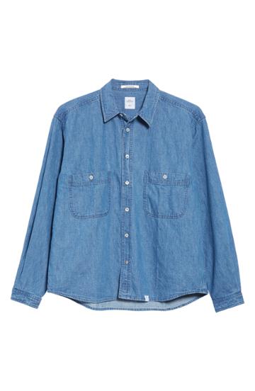 Men's Bedwin & The Heartbreakers Marshall Denim Shirt - Blue