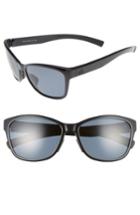 Women's Adidas Excalate 58mm Polarized Sunglasses - Shiny Black/ Grey Polar