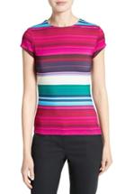 Women's Ted Baker London Blushing Stripe Fitted Tee