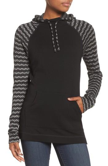 Women's Smartwool Merino 250 Drape Neck Hoodie - Black