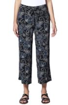 Women's Sanctuary Calypso Wide Leg Crop Pants - Black