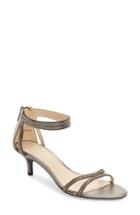 Women's Pelle Moda Fillis Ankle Strap Sandal M - Grey