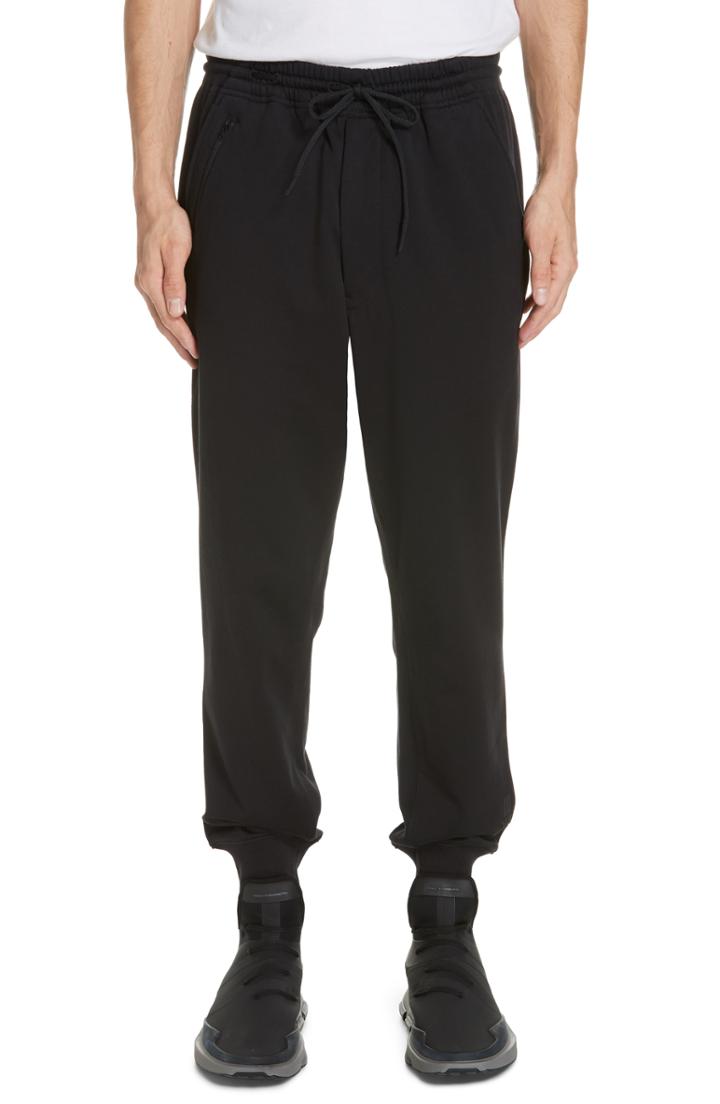 Men's Y-3 Knit Jogger Pants - Black
