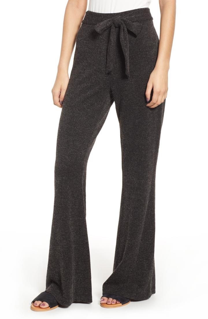 Women's Bp. Belted Sweater Pants - Grey