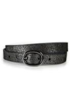 Women's Paige Kelsey Metallic Suede Belt