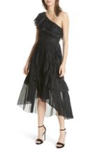 Women's Ulla Johnson Clemente One-shoulder Organza Dress