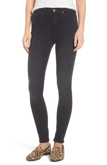 Women's Fidelity Denim Gwen High Waist Skinny Jeans - Black
