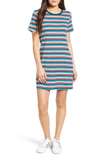 Women's Obey Darkside Stripe T-shirt Dress