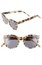 Women's Komono Lulu 48mm Sunglasses - Ivory Demi
