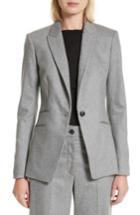 Women's Rag & Bone Duke Wool Blend Blazer - Grey