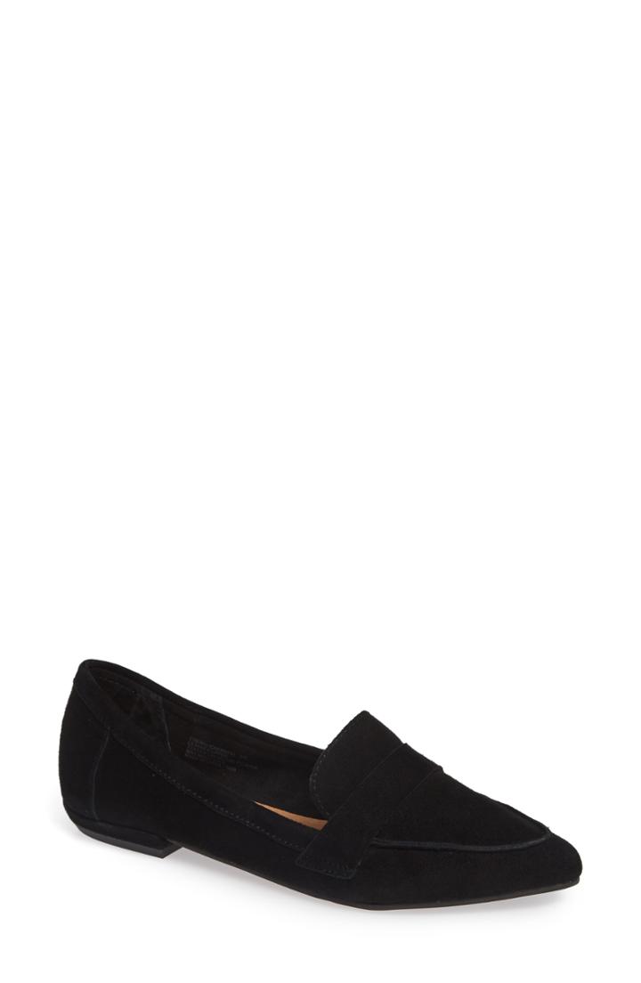 Women's Steve Madden Cheryl Flat .5 M - Black