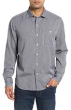 Men's Tommy Bahama Twilly Check Sport Shirt, Size - Black