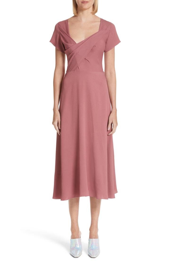 Women's Sies Marjan Asymmetrical Fold Bodice Dress