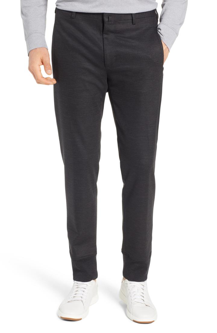 Men's Corneliani Stretch Wool Blend Jogger Trousers Eu - Grey