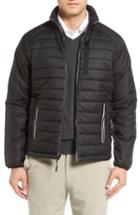 Men's Cutter & Buck Barlow Pass Quilted Jacket - Black
