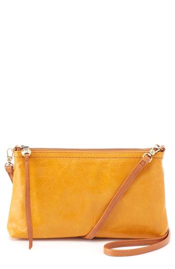 Hobo Darcy Leather Crossbody Bag - Yellow