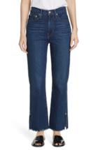 Women's Proenza Schouler Pswl Split Hem Crop Kick Flare Jeans - Blue