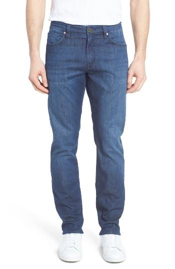 Men's 34 Heritage Courage Straight Leg Jeans X 32 - Blue