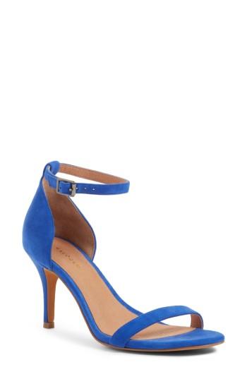 Women's Halogen Audrey Ankle Strap Sandal M - Blue