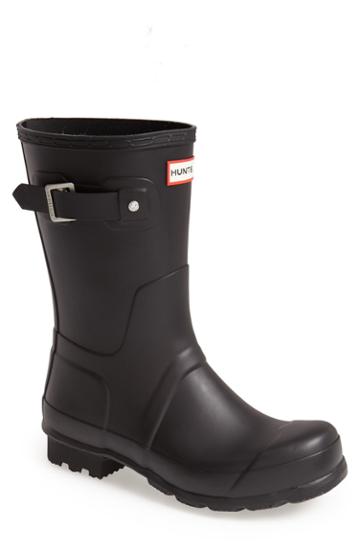 Men's Hunter Original Short Rain Boot M - Black