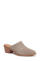 Women's Trask Teresa Perforated Mule .5 M - Beige