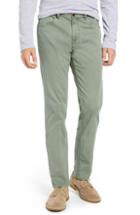 Men's Faherty Comfort Twill Five-pocket Pants - Green