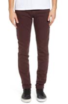 Men's Raleigh Denim Martin Slouchy Skinny Fit Jeans - Brown