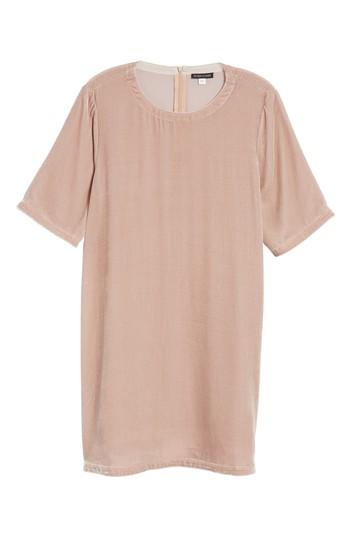 Women's Eileen Fisher Velvet Tunic - Pink