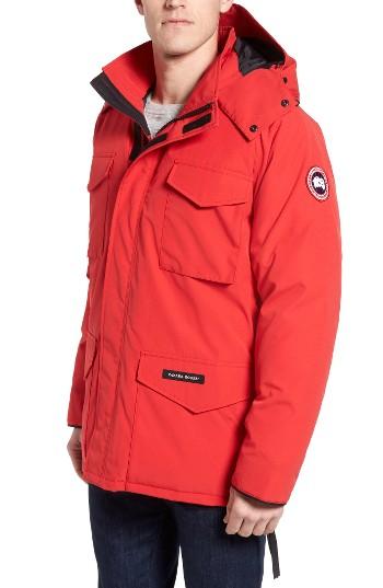 Men's Canada Goose 'constable' Regular Fit Water Resistant Down Parka - Red