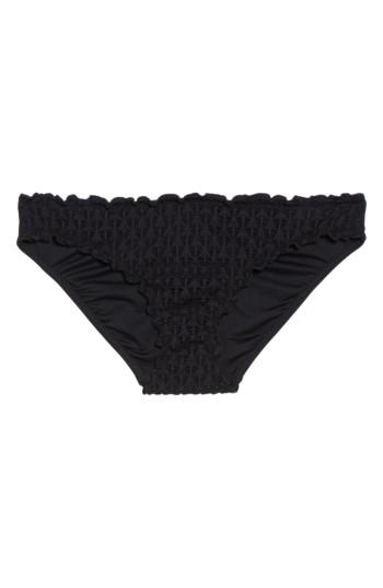 Women's Seafolly Havana Mini Hipster Bikini Bottom Us / 10 Au - Black