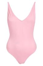 Women's Topshop Pamela One-piece Swimsuit Us (fits Like 16-18) - Pink