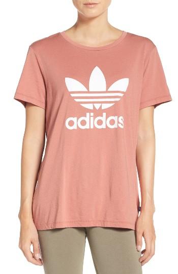 Women's Adidas Originals Boyfriend Tee - Pink