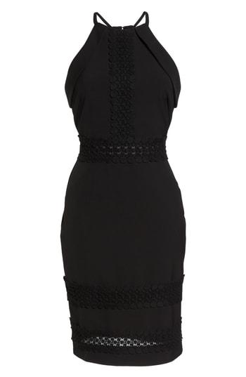 Women's Adelyn Rae Daveena Halter Dress - Black