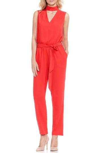 Women's Vince Camuto Cutout V-neck Jumpsuit - Orange