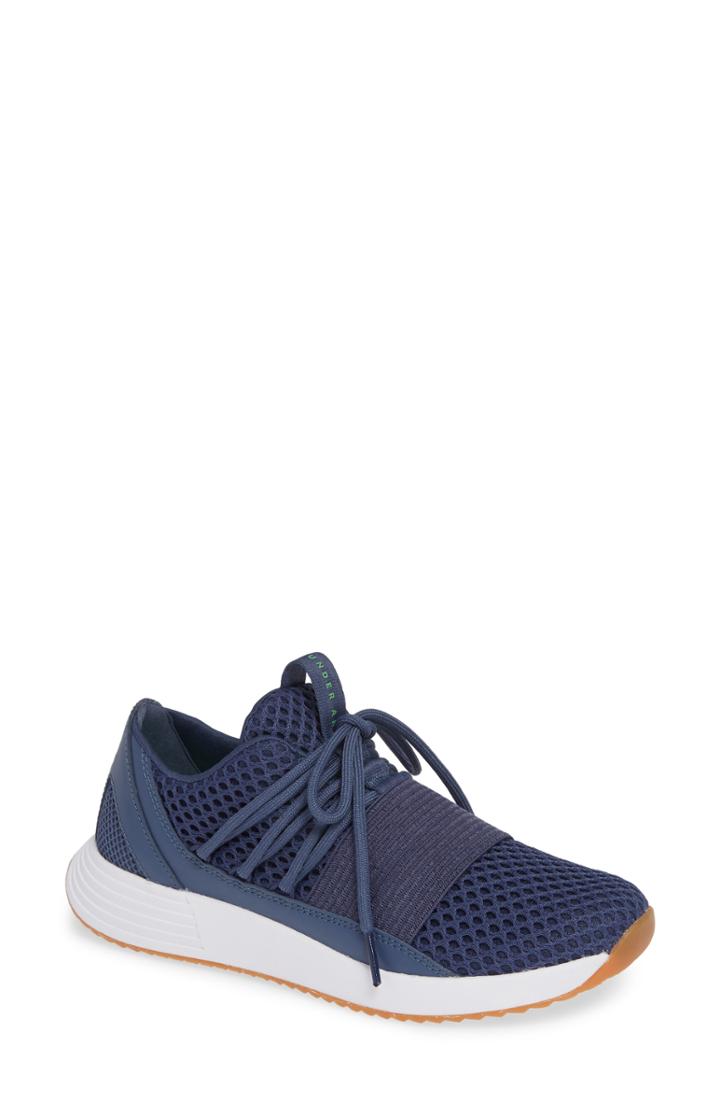 Women's Under Armour Breathe Lace X Nm Sneaker .5 M - Blue