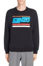 Men's Kenzo Embroidered Logo Sweatshirt - Black