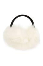 Women's Trouve Faux Fur Earmuffs - Ivory