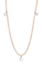 Women's Bony Levy Floating 3-diamond Necklace (nordstrom Exclusive)