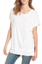 Women's Current/elliott The High/low Tee - White