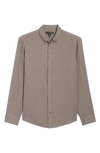 Men's Treasure & Bond Sunset Shirt - Grey