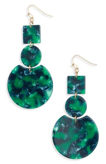 Women's Bp. Geo Resin Drop Earrings