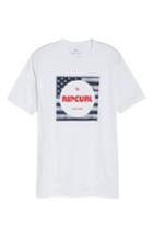 Men's Rip Curl Born In The Usa Logo Graphic T-shirt