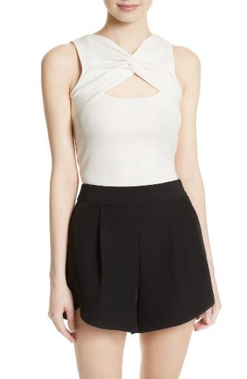 Women's Milly Knit Tank, Size - White