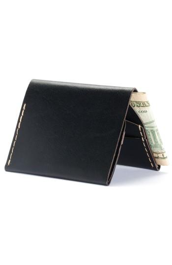 Men's Ezra Arthur No. 4 Leather Wallet - Black