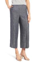 Women's Halogen Wide Leg Crop Linen Pants