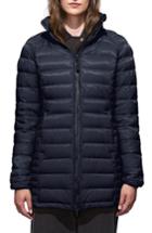 Women's Canada Goose 'brookvale' Hooded Quilted Down Coat - Blue