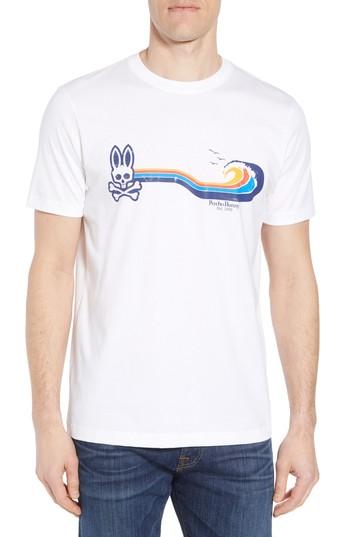 Men's Psycho Bunny Graphic T-shirt (l) - White