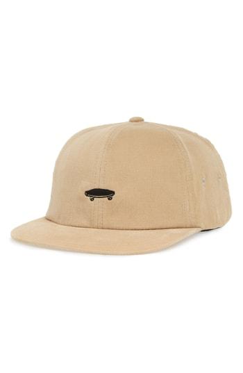 Men's Vans Salton Ii Ball Cap - Brown