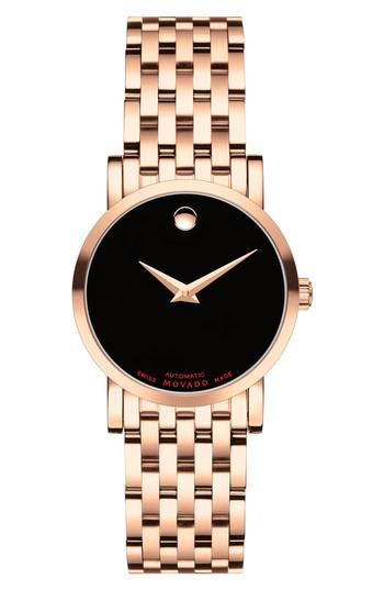 Women's Movado Red Label Automatic Bracelet Watch, 26mm